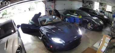 Millionär fährt in Garage: Dann wird ihm sein Aston Martin gestohlen