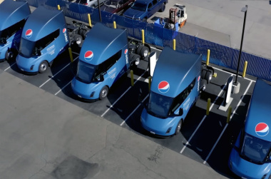 Mittwoch Magazin: Pepsis Erfahrungen mit dem Tesla Semi. Volvo baut schon bald letzten Diesel. StoreDot: in 5 Minuten 160 km Laden, aber wo? Aurrigo Auto-Shuttle