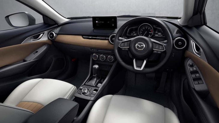 mazda 2 und cx-3 (2024) erhalten in japan größeres infotainment