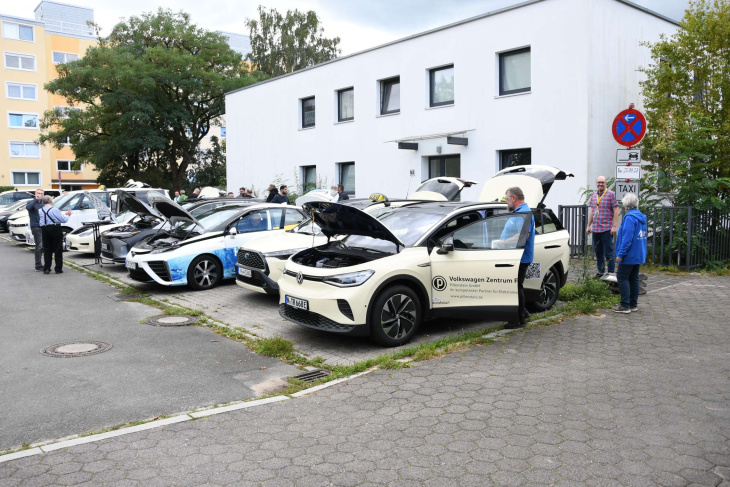 bildergalerie zum e-taxi-tag in nürnberg