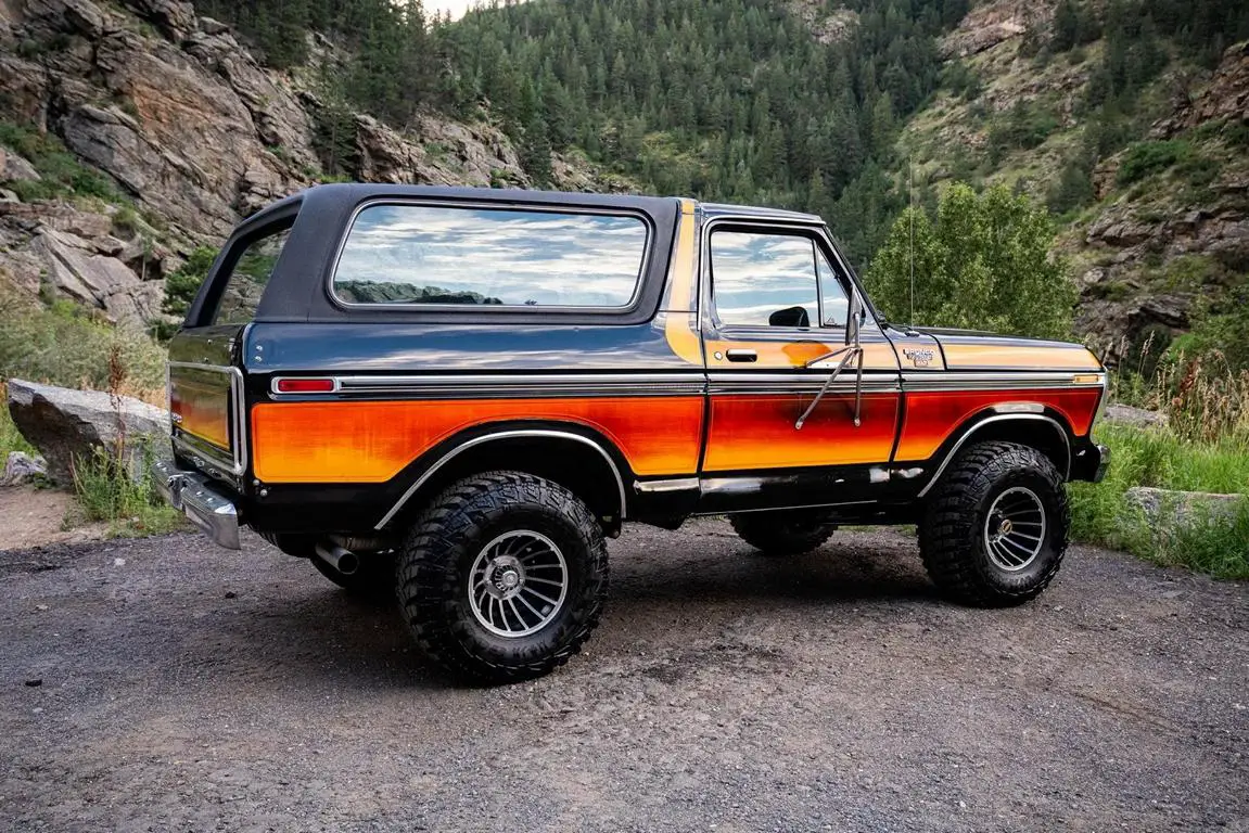 1979er ford bronco ranger xlt ‚trailer special mit coyote-v8!