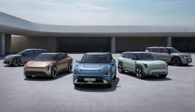 Kia stellt Elektroautos Concept EV3, Concept EV4 und EV5 vor