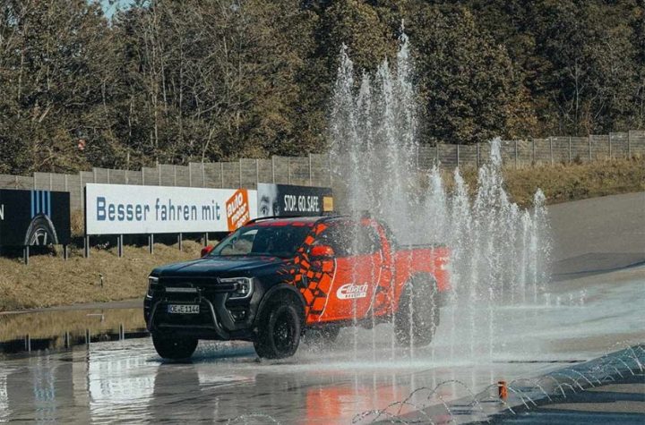 track & safety days 2023: eibach präsentiert getunten ford ranger wildtrack