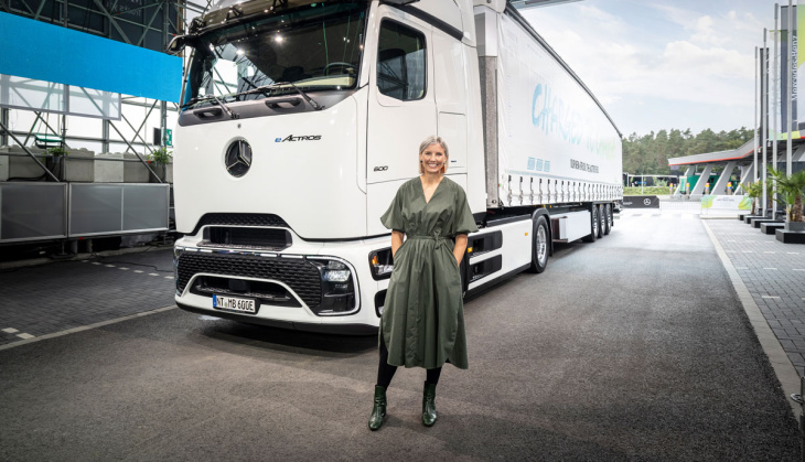 mercedes-benz-trucks-chefin über e-lkw: ladeinfrastruktur die größte herausforderung