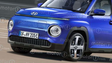 Hyundai Casper EV (2024): Kleiner Günstig-Stromer im Rendering