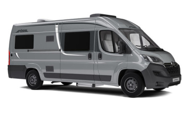Pössl Roadcruiser (2023): XL/Revolution/Innen                               Pössls großzügiges Campingmobil für zwei
