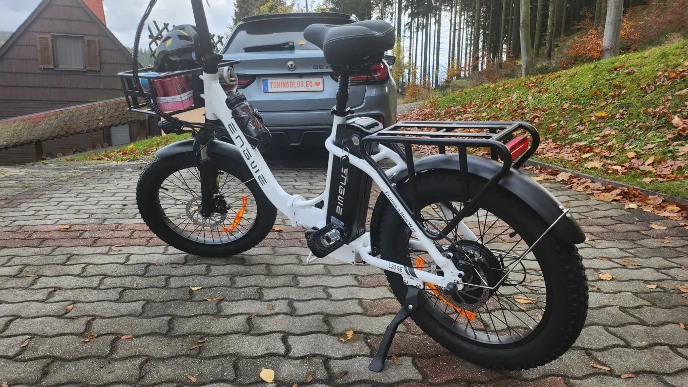 engwe l20 se: das stadtfreundliche klappbare e-bike im test!