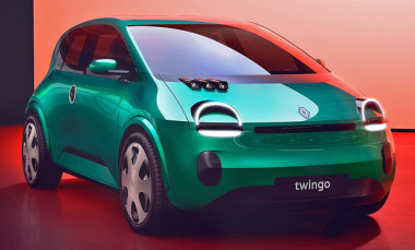 Renault Legend (2025): Elektro-Twingo                               Der Twingo wird zum Retro-Stromer