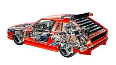 Das ist der Triflux-Motor des Lancia ECV mit über 800 PS
