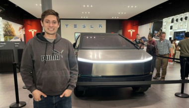 Vor großem Cybertruck-Tag: Tesla stellt Pickup in US-Showrooms aus, weitere Daten genannt