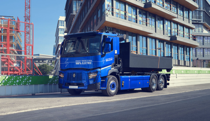 renault trucks: serienproduktion der schweren elektro-baureihen gestartet