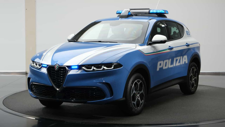 italiens polizei fährt künftig alfa romeo tonale