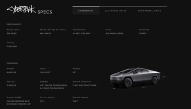 Daten nach der Show: Tesla nennt neue Preise für Cybertruck, Überraschung bei Reichweite
