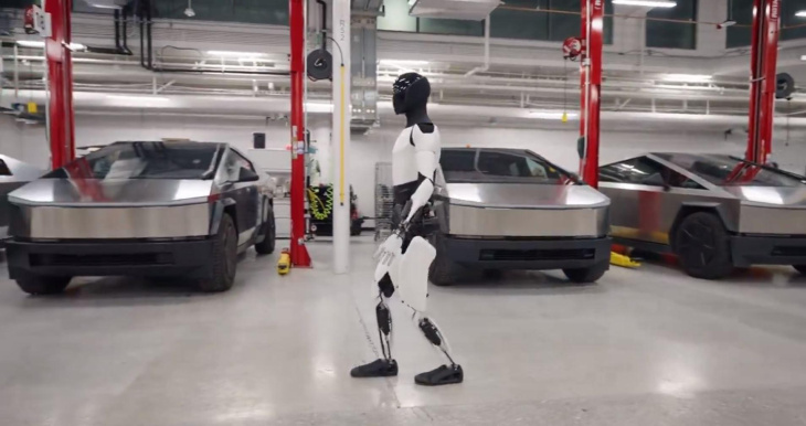 tesla zeigt neue version von optimus-roboter