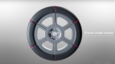 Hyundai und Kia zeigen Reifen mit integrierten Schneeketten