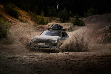 Audi Q8 e-tron edition Dakar im Test
