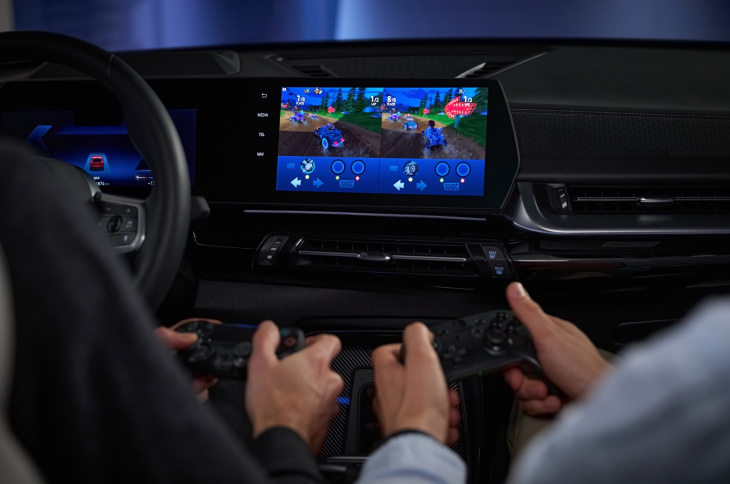 bmw kündigt mehr gaming und entertainment für das auto an