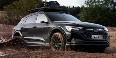 Abenteuer pur: Audi Q8 e-tron Edition Dakar mit Rallye-Flair