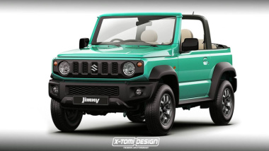 Suzuki Jimny (2024): So könnte ein Cabrio aussehen
