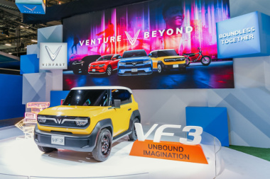 Vinfast zeigt Elektro-Pick-up und rollt Mini-SUV VF 3 in weiteren Märkten aus