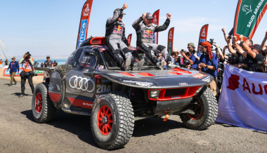 Audi gewinnt Rallye Dakar mit elektrischem Antrieb