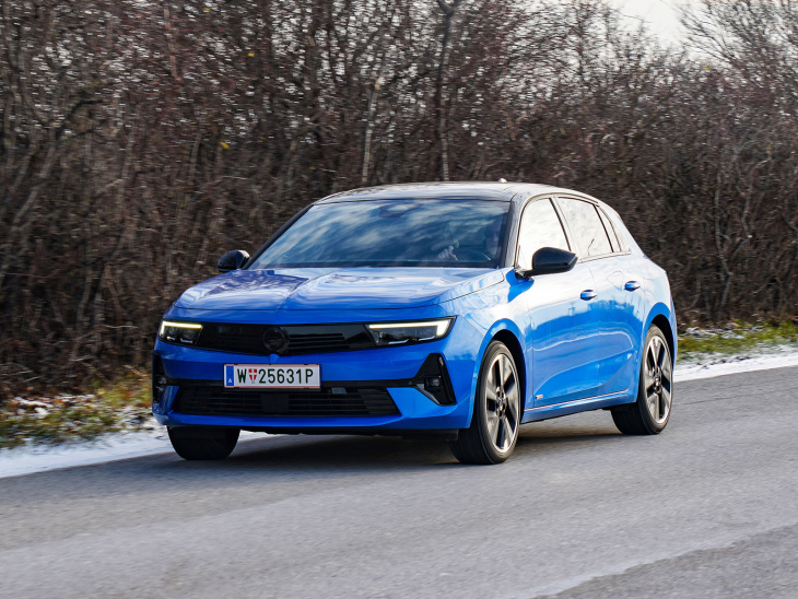 opel astra electric im test