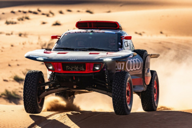 Elektro-Hybrid Audi RS Q e-tron gewinnt die Rallye Dakar