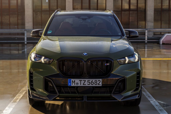 hingucker im tarn-look: bmw x5 m60i in urban green