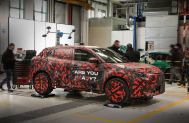 Alfa Romeo feilt am ersten Elektroauto, Debüt im April