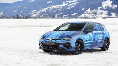  Ice Race in Zell am See: Volkswagen gibt Vorgeschmack auf neuen Golf R