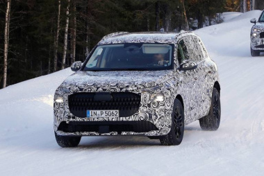 Audi Q9 (2025) Erlkönig bei Wintertests erwischt