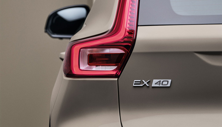 volvo vereinheitlicht nomenklatur für elektroautos mit ex40 und ec40