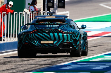 Mehr Leistung: Aston Martin stellt neues Safety-Car für die Formel-1-Saison 2024