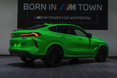 BMW X6 M Facelift: Provokateur mit 625 PS in Signal Green
