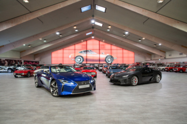 V8-Modelle von Lexus in der Toyota-Collection