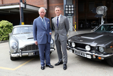Die Liebe zwischen 007, der britischen Königsfamilie und Aston Martin