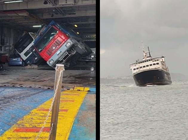 fähr-unfall vor italienischer urlaubsinsel: autos demoliert, schiff kentert beinahe – „es ist unglaublich“
