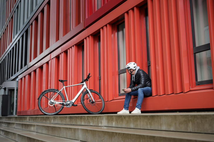 neuestes cube bike: dank bosch sx-system mühelos durch die stadt radeln
