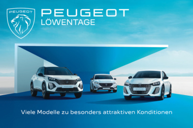 Peugeot Löwentage am Start
