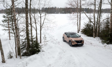 Nissan Ariya e-4orce: Gespür für Schnee