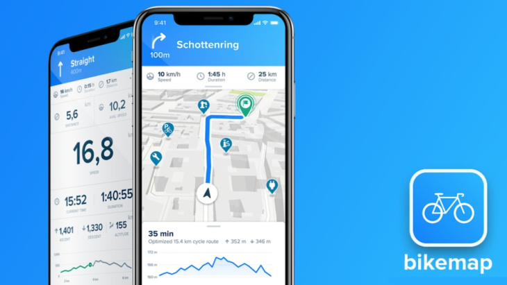 top navi-app fürs fahrrad: da kann google maps nicht mehr mithalten
