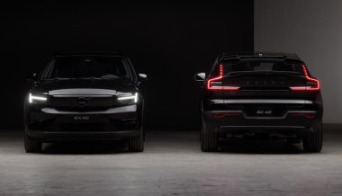 Volvo „Black Edition“: Kompakte E-SUV komplett in Schwarz