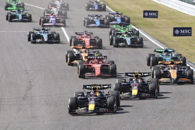 Formel-1-Rennen in Japan unterbrochen, am Ende triumphiert aber wieder Max Verstappen