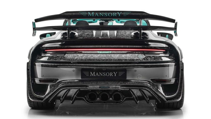 das porsche 911 turbo s cabriolet von mansory ist netzhaut-gift