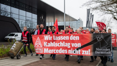 Weitere Proteste: Mercedes-Mitarbeiter haben Angst
