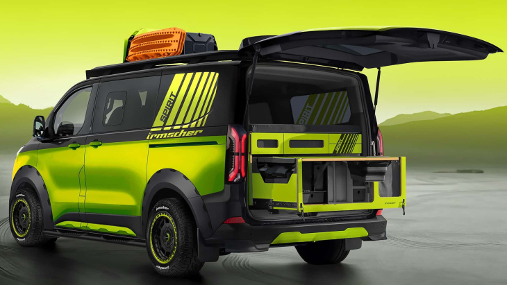 so cool könnte ein ford transit custom als offroad-camper sein