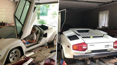Wahnsinn: Studentin entdeckt 40 Jahre alten Lamborghini - in Omas Garage!
