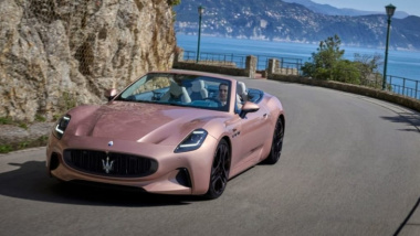 Megastark, megaschnell, megateuer: Das neue Elektro-Cabrio von Maserati