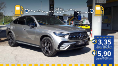 Tatsächlicher Verbrauchstest: Mercedes GLC 300 de Coupé im Test