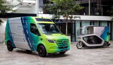 Mercedes: Weiterentwicklung des Sustaineer und Lastenrad-Kooperation mit Onomotion